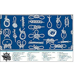 Nautical code sticker  most common “Knots” - SAFETY - 35.452.91