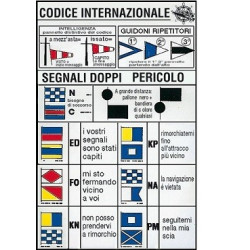 Nautical code sticker  intelligent signals - SAFETY - 35.452.93