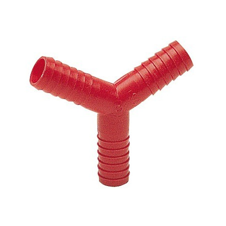 “Y” nylon joints for water hoses