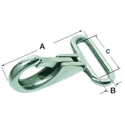 Snap hook - Ironware - 0925000
