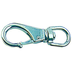 Snap-hooks with swivel, made of stainless steel - Ironware - 0925100