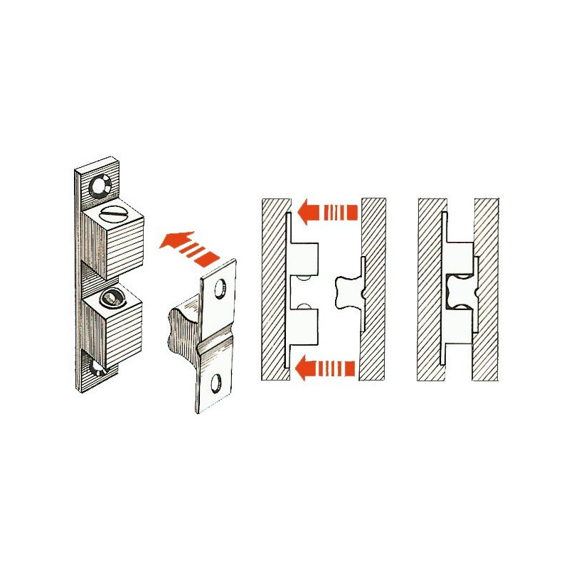 Cricchetto fermaporte - Ferramenta Nautica - 3853300