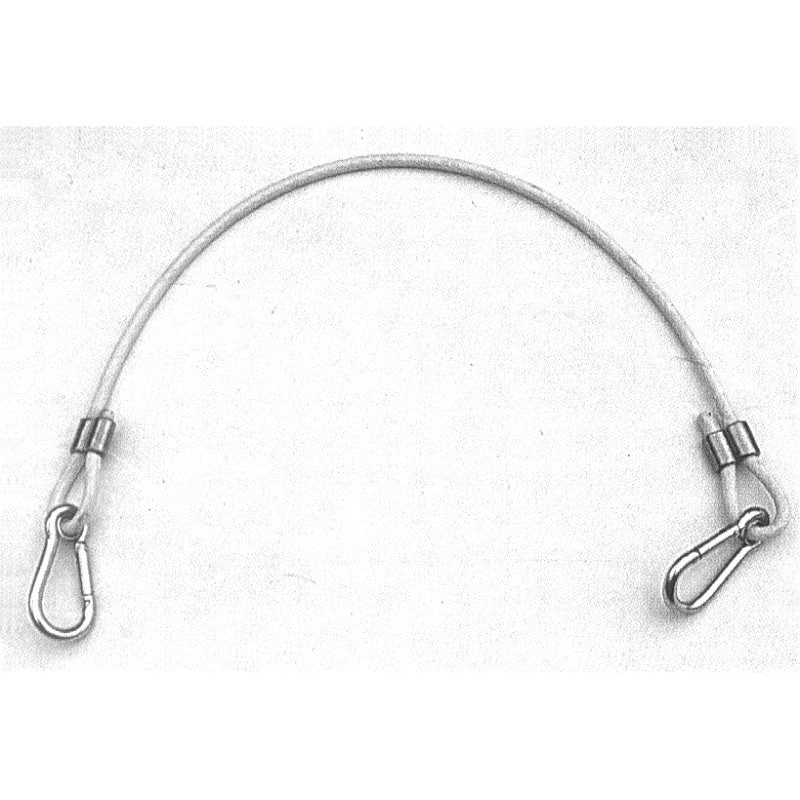 Safety cable for outboard engines up to 25 HP - Engine supports and outboard engine carrier - 0300450