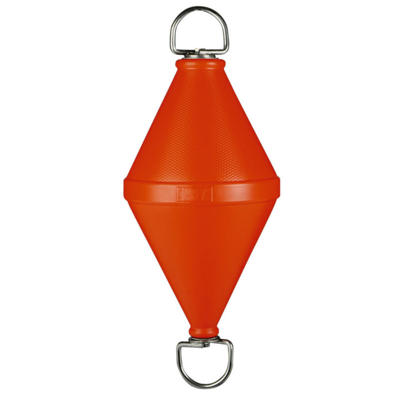Blown polyethylene buoy with through-rod, RED - Anchorage and Docking - 3316801