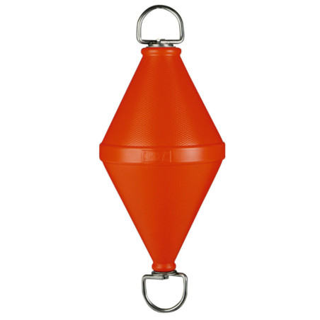 Blown polyethylene buoy with through-rod, RED - Anchorage and Docking - 3316801