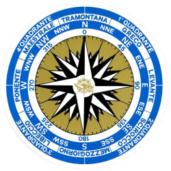Compass card label - COMFORT ON BOARD - 3545287