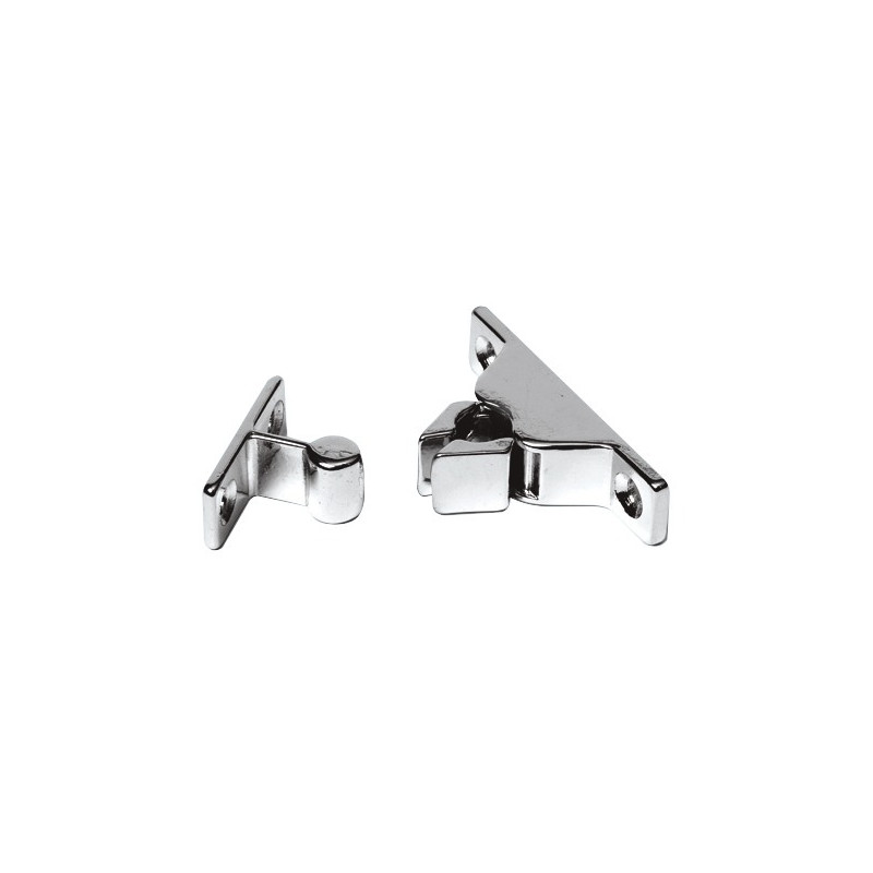 Snap-in latch made of chromed brass -  - 3810740