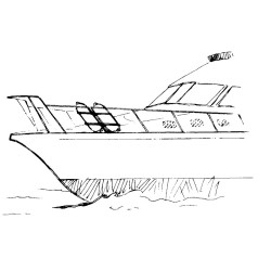 Portaparabordi reclinabile adatto per contenere 2 parabordi - Ancoraggio e Ormeggio - P0705510