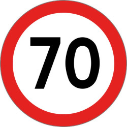 Type-approved self-adhesive speed disc -  - 0202340