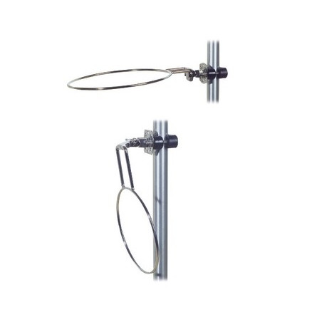Porta parabordo semplice con 1 anello in Acciaio Inox abbattibile - Ancoraggio e Ormeggio - 3311240