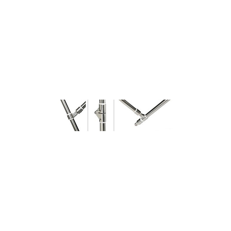 Tendalino acciaio inox pieghevole 4 ARCHI alto BIANCO - ATTREZZATURE DI COPERTA - 4692110