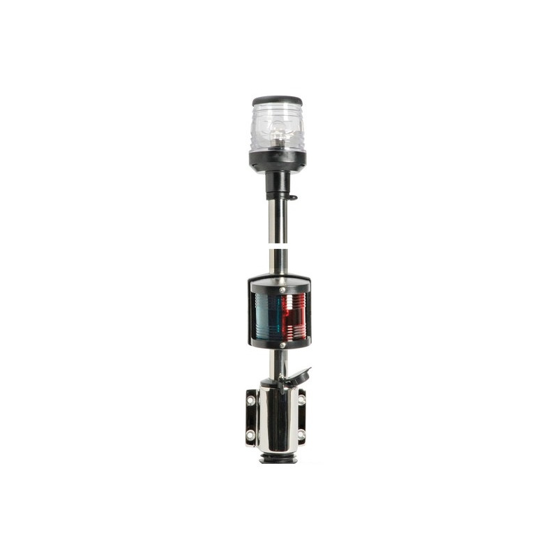Asta Classic combinata in acciaio inox - Illuminazione - 1116601