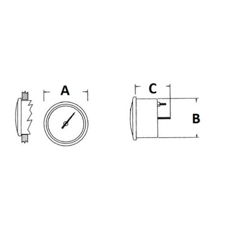 Indicatore acque nere Wast GUARDIAN 10-180 ohm - 12V- Elettronica-Strumentazione - 2743801