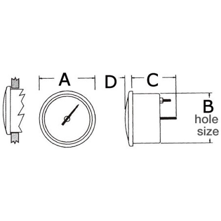 Indicatore livello acqua 10-180 ohm - Elettronica-Strumentazione - 2752801