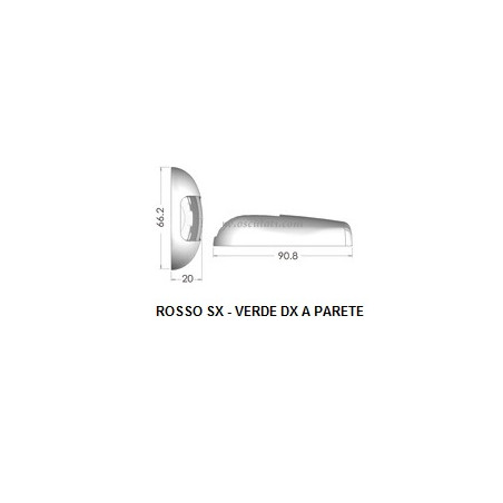 Luce di via a LED Sea-Dog per scafi fino a 12 mt - Illuminazione - 1105001
