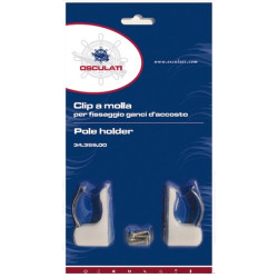 Clip a molla per fissaggio ganci d'accosto - COMFORT & ARREDO - 3435900