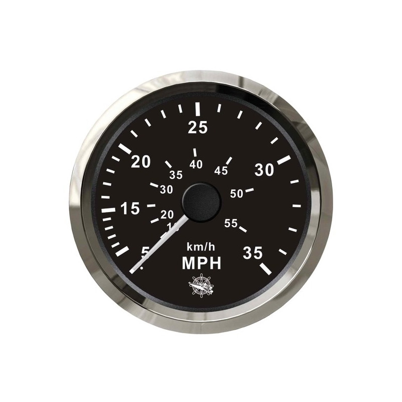 Spidometro con tubo di Pitot (a pressione d'acqua) SCALA 0-55 MPH - 27.325.09 -