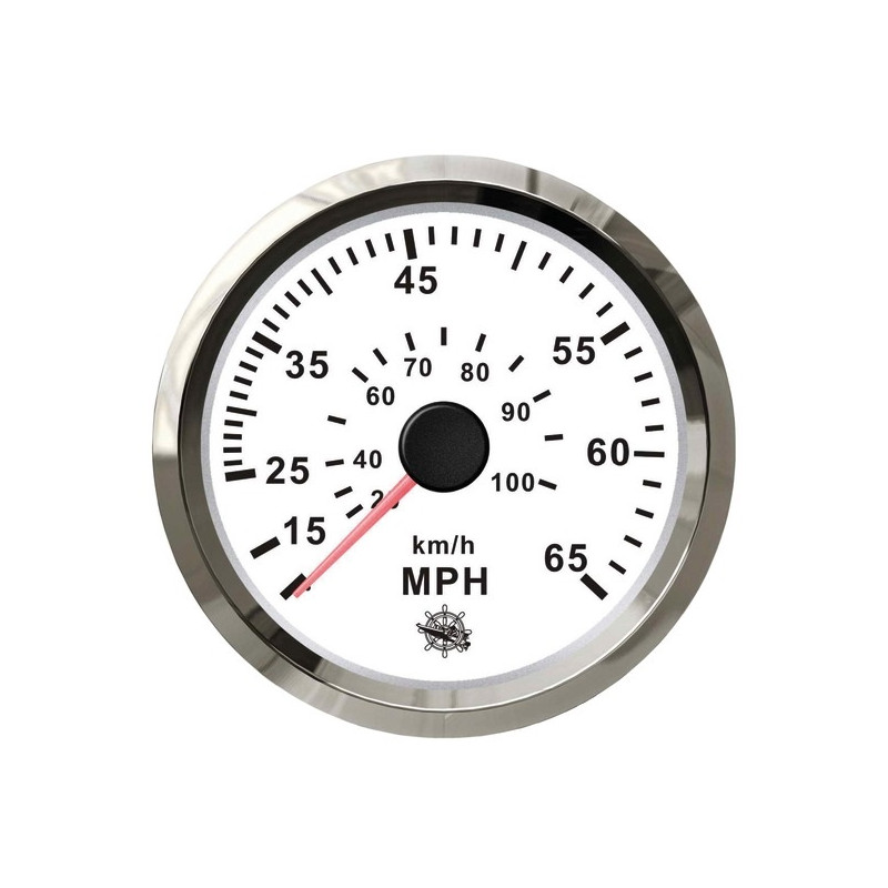 Spidometro con tubo di Pitot (a pressione d'acqua) SCALA 0-65 MPH - 27.325.10 -