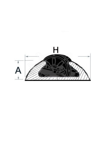Flexible PVC insert 56 mm - 24 mt - Anchorage and Docking - 4448611