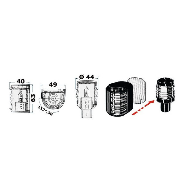 Utility Compact navigation light - Lighting - 1141215 2