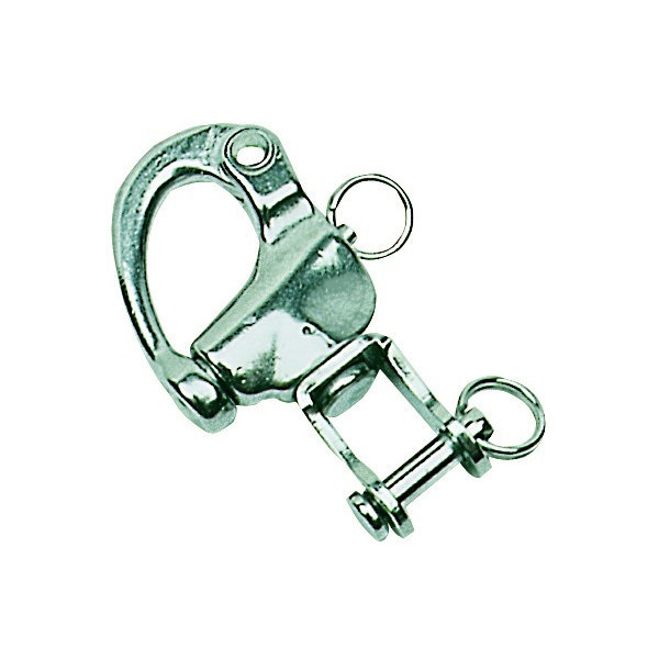 Snap-shacke with swivel and fork for spinnaker, halyards and general purposes, made of stainless steel - SAILING & SPORT - 09939