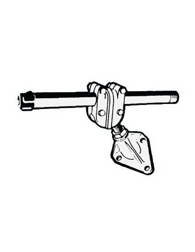 Staffa di poppa inox s39