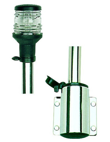 Compact 360° wall-mounting pull-out pole - Lighting - 1111200