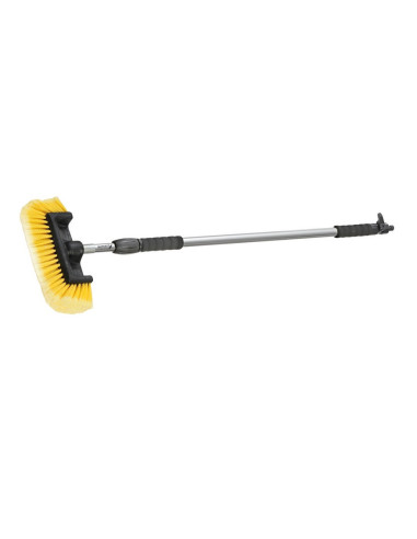 Mafrast telescopic scrubbing brush made of anodized aluminium and fitted with rotational closing tap - Maintenance - 3619100