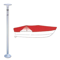 Palo telescopico displuvio per sostenere il telo copriscafo