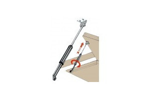 Telescopic hatch adjuste