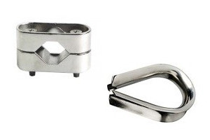 Clamps and thimbles